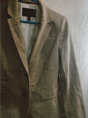 Banana republic wool mixed blazer